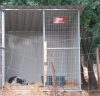 RENATO Kutya kennel, 2x2m alapterület, padozat nélkül